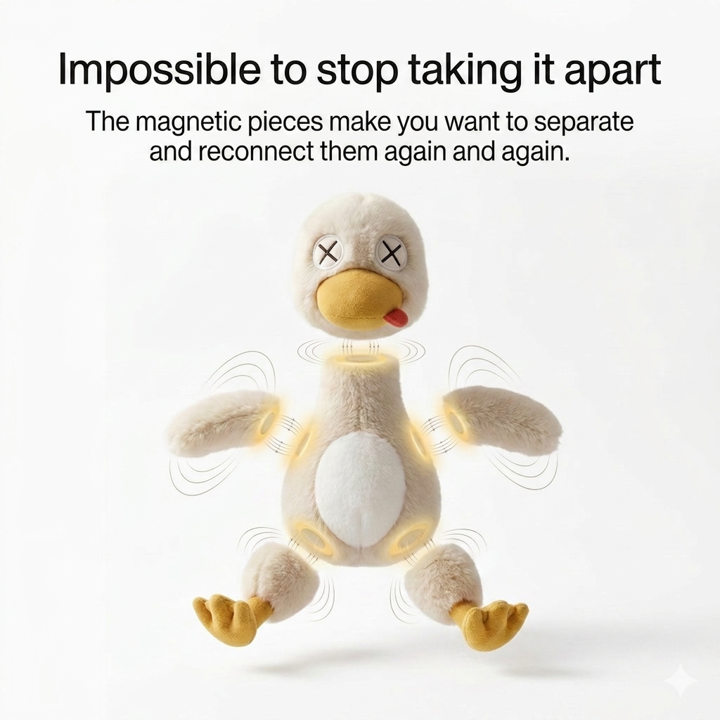 Magnetic Stress-Relief Duck