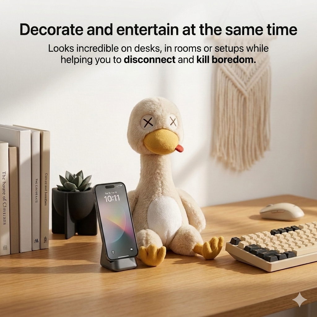 Magnetic Stress-Relief Duck